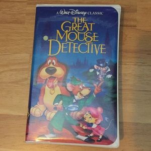 The Great Mouse Detective Classic VHS